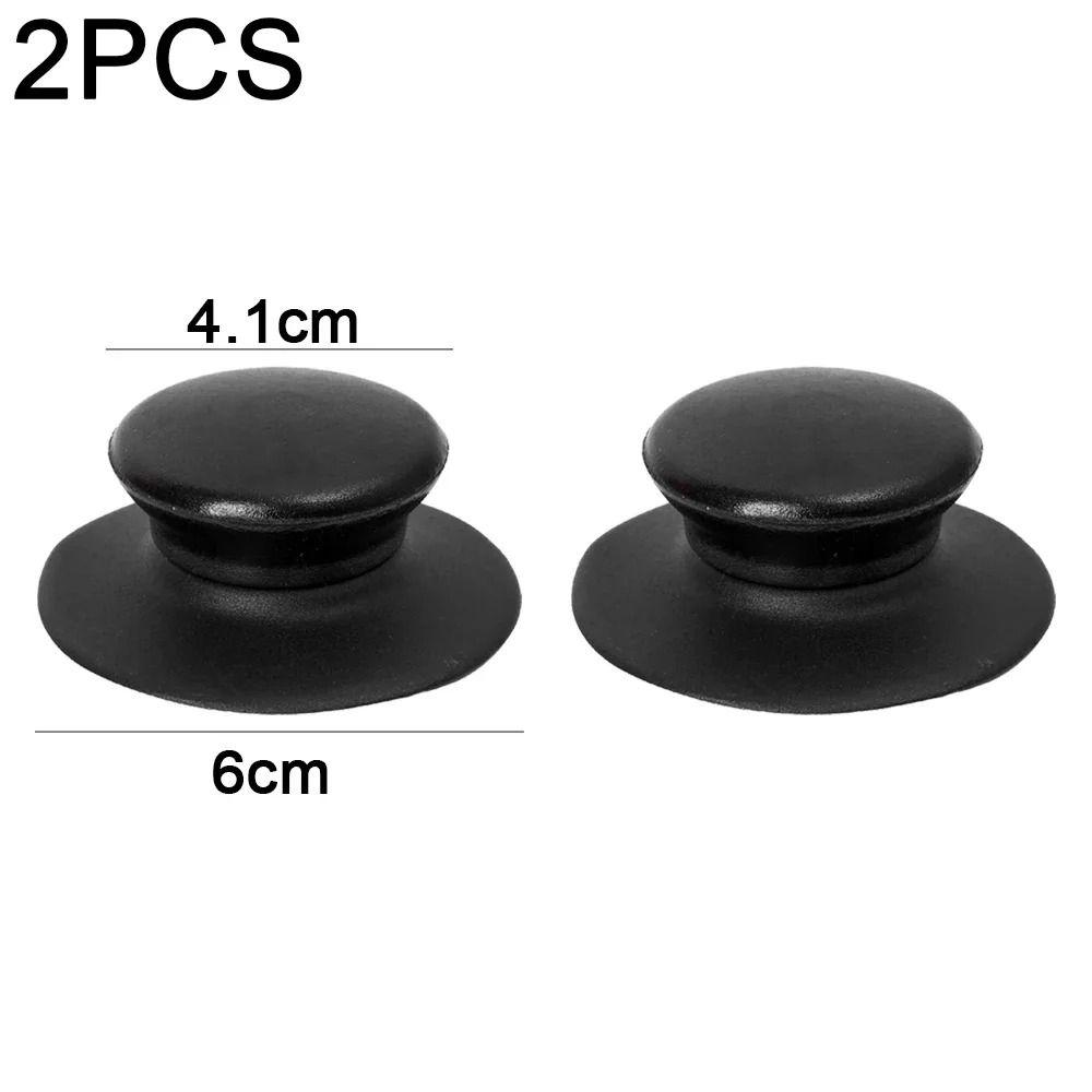 

1/2/4 шт. Ручка крышки сковороды кухонной посуды, детали рукоятки кухонной посуды, верх крышки стеклянной сковороды, ручки крышки кастрюли 2Pcs Style 2