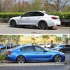 LQMN5 2pcs Car Door Side Skirt Sill Stripe Carbon Decals Styling Accessories For Alfa Romeo Giulia Stelvio Giulietta 156 159 147 Mito