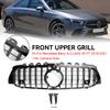GT Style Front Bumper Grille Grill Fit Mercedes Benz A-Class W177 2019-2023