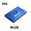 For Skoda RFID Blocking Metal Wallet Clip Credit Card Holder Money Wallets Slim ID Card Case Kamiq Karoq Octavia 2 3 Rapid Scala fsvr64
