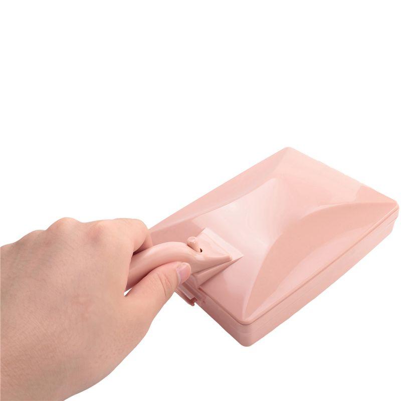 ABBY-4X Carpet Cleaner Brush Sweeper Dirt Handheld Sofa Bed Pet Hair Debris Dirt Fur Roller Brush Household Cleaning Tool