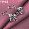925 Sterling Silver Fashion Earrings Wedding Jewelry