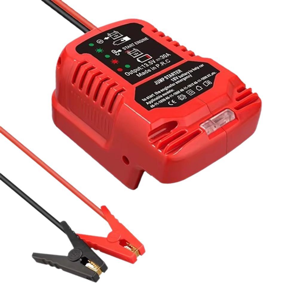 Startkabler Biltilbehør For Makita Milwaukee 18V 20V Li-ion Batteri 11AWG Starthjelp Adapter Auto Booster Kabel U2J1