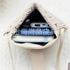 Bag Women's Lace Hollow Casual Style Mini Mobile Phone Bag Fashion Versatile Hollow Cotton Thread Pattern Shoulder Bag