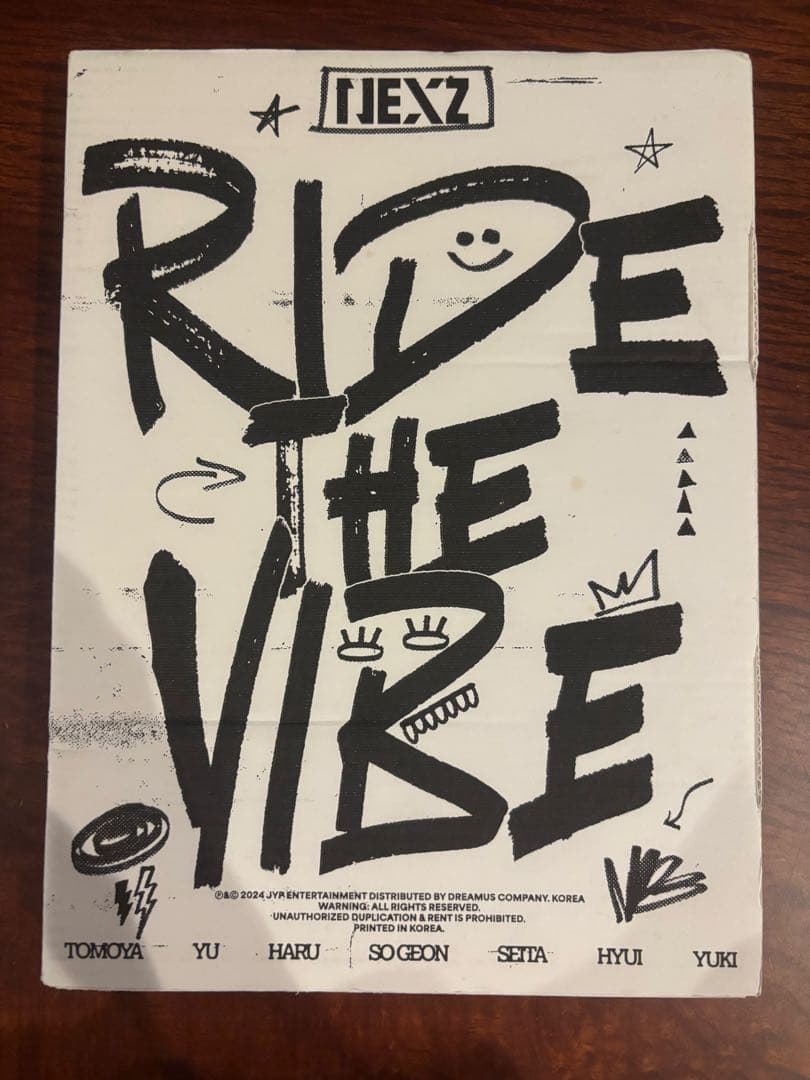 

[USED] NEXZ RIDE THE VIBE CD Limited Edition