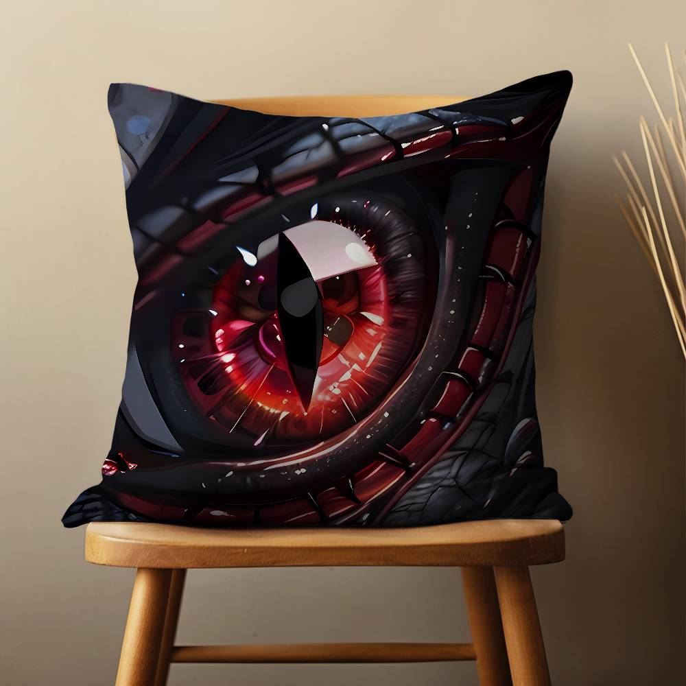 

Myth Dragons Eyes Throw Pillow Case For 45*45cm,55*55cm,30*30cm,Car Pillowcase Home Bedchamber Decor Gift 30cmx30cm