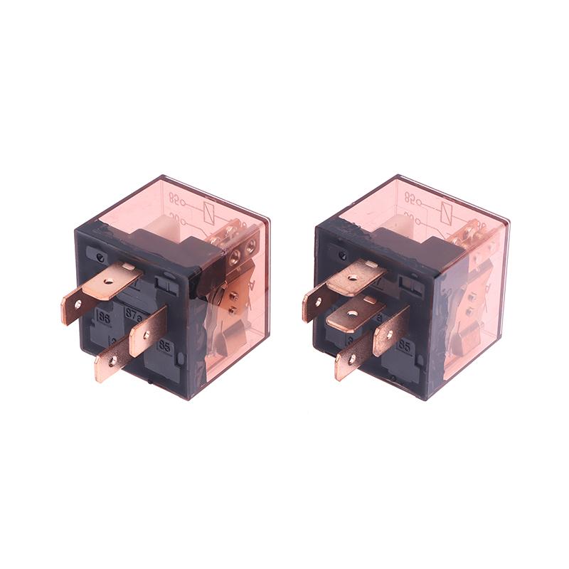 1Pcs DC 12V 40A 4Pin 5Pin Waterproof Automotive Relay SPDT Car Control Device Car Relays High Capacity Switching Controller Relays 5
