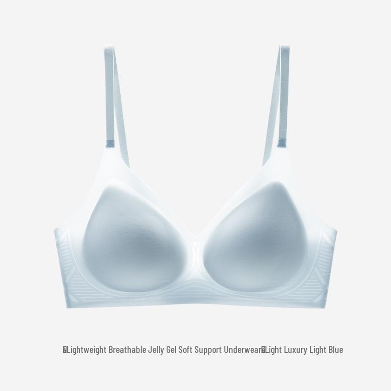 Seamless Breathable Push-up Wire-free Anti-sag Ultra-thin Summer Bra Extra Large