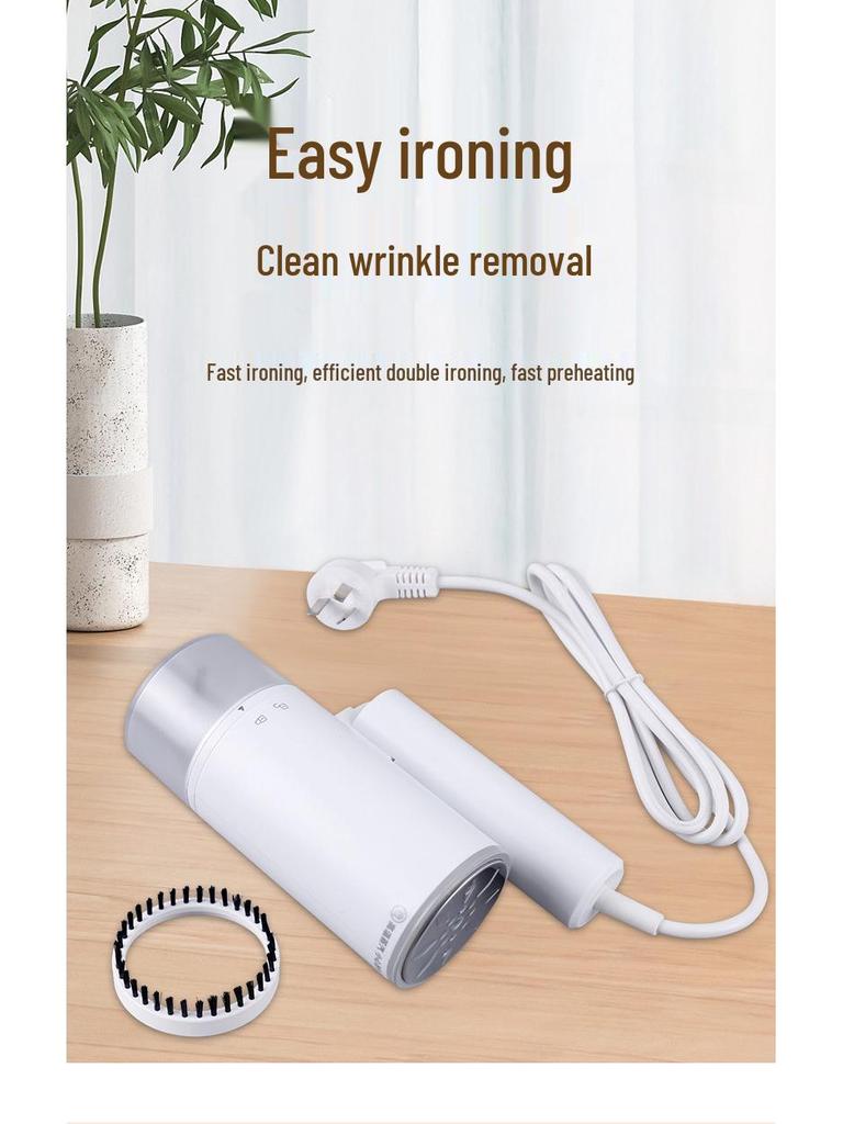 Compact Travel Handheld Garment Steamer and Mini Iron
