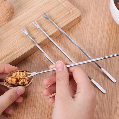 5 teile/los Robuste und Hohe Qualität Hummer Gabeln Walnuss Gadgets Meeresfrüchte Funktion Obst Werkzeuge Küche Küche Needl