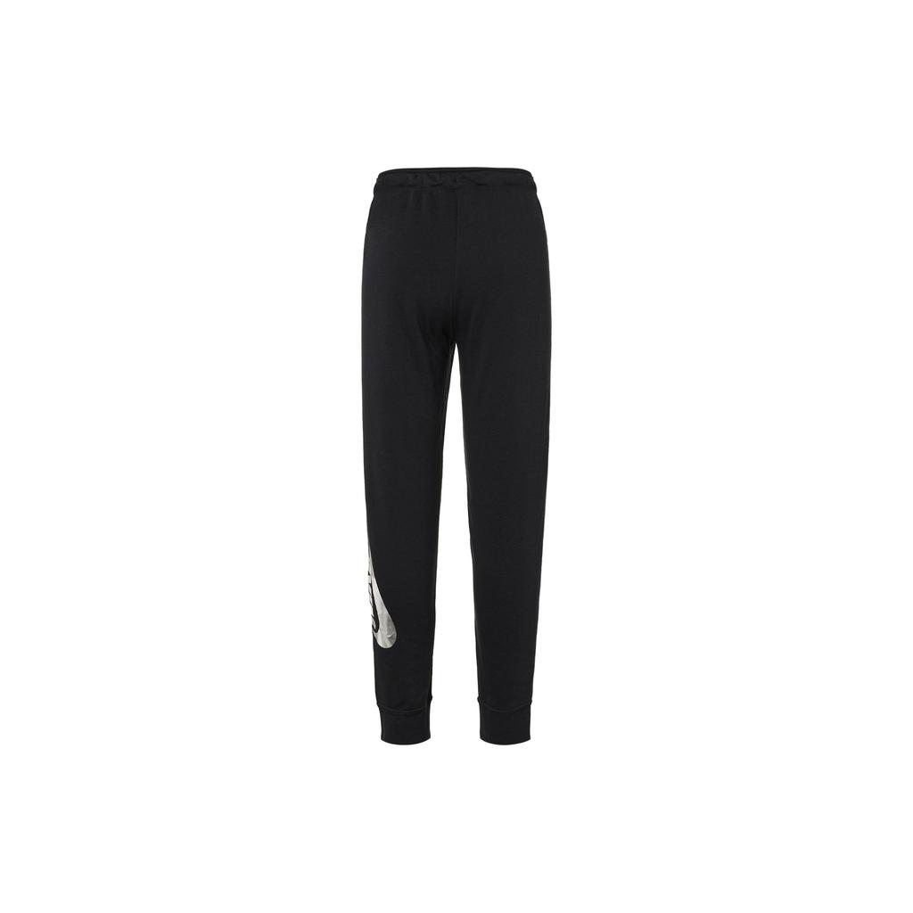 Nike Printed High-Waisted Straight-Leg Joggers Women Joggers Black CJ5029-010