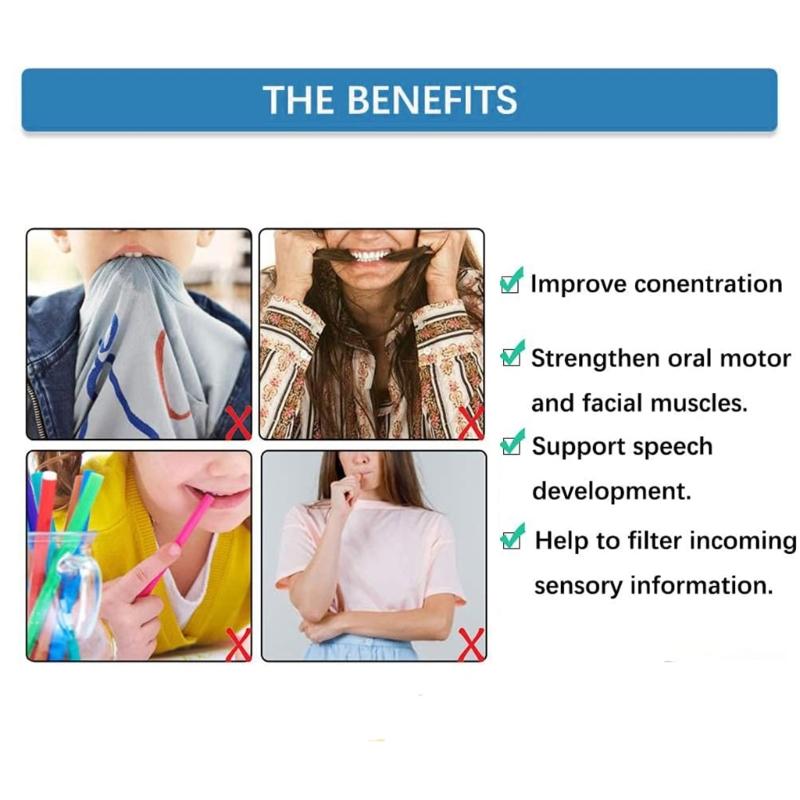 Chewable Pendant Necklace for Children or Adults with Chewing Needs, Sensory Chewing Teether Toy for Boys and Girls