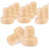 10x SYNTHETIC MUSHROOM CORKS 17.5MM WINE CORN BOTTLE STOPPER