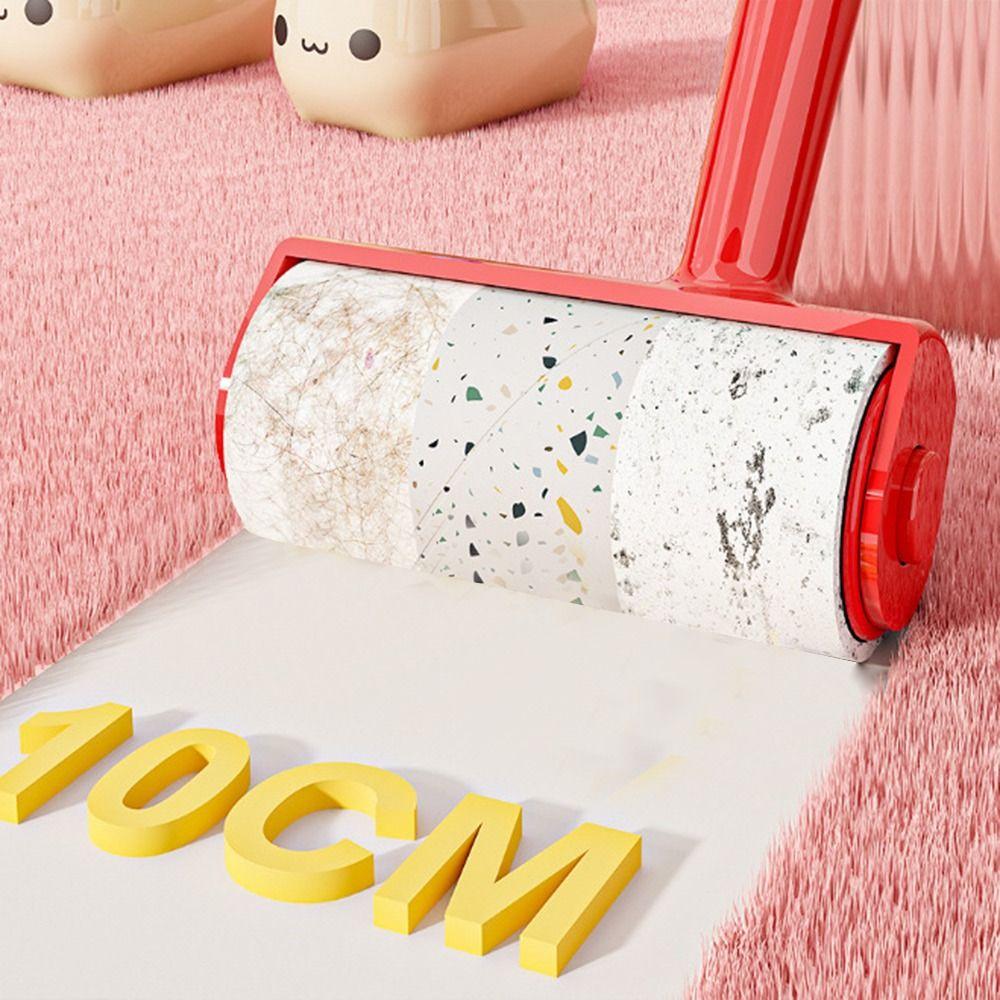 Tierhaarentferner Kleberolle Abreißbare Fusselrolle Tragbarer Fusselentferner für Zuhause und Reise