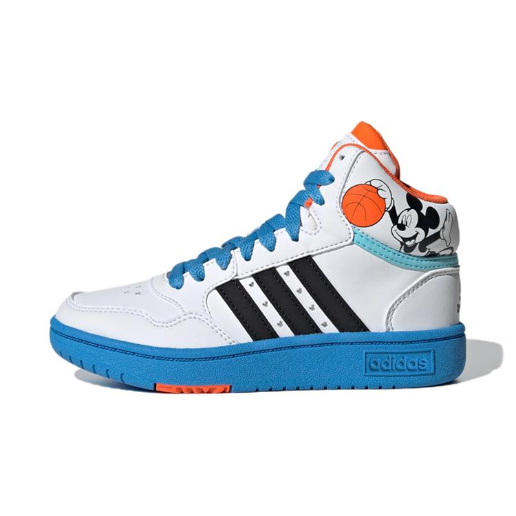 Adidas Disney X Hoops 3.0 Mid J  Mickey Mouse  GY6634 39