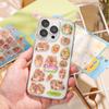 Vibrant Crystal Stickers Showcasing Playful Cartoon Capybara Safe For Youngsters Art Activities And Fun