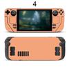 Anti-scratch Game Console Decor Wrapping Cover Protective Cover Decal Aesthetic Skin for Steam Deck For Steam Deck