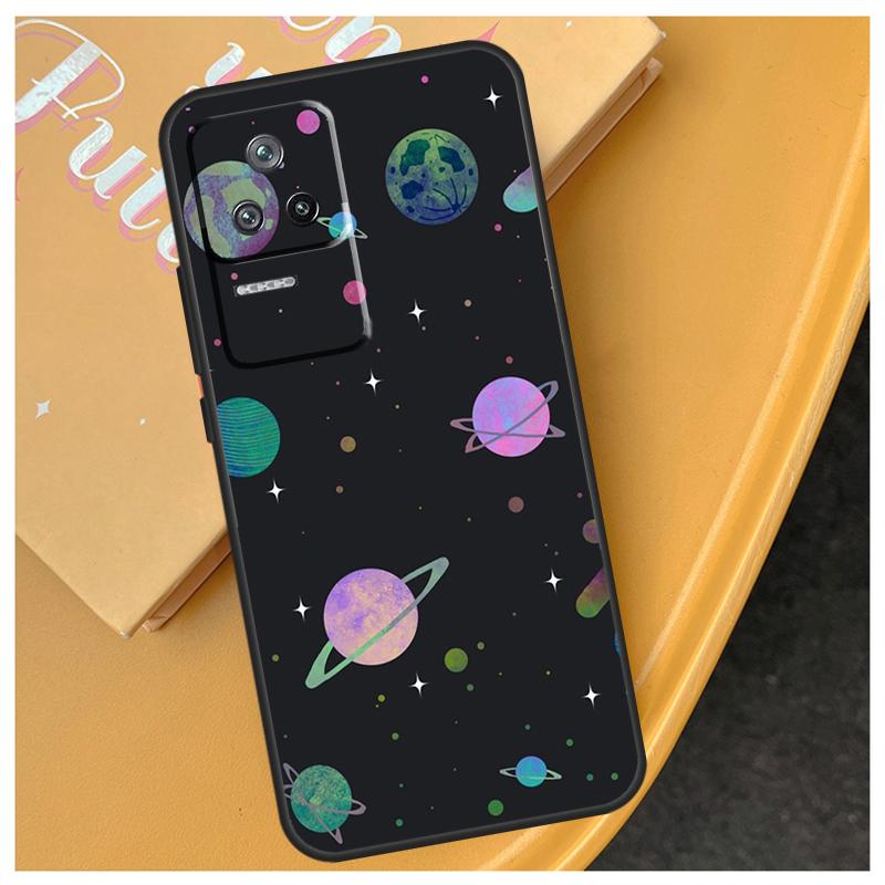 Outer Space Planet Stars Moon Funda For Xiaomi 17 Pro Max 13T 14T 15T 14 15 Ultra POCO X7 X5 X6 F5 F6 F7 Pro F8 Ultra Case