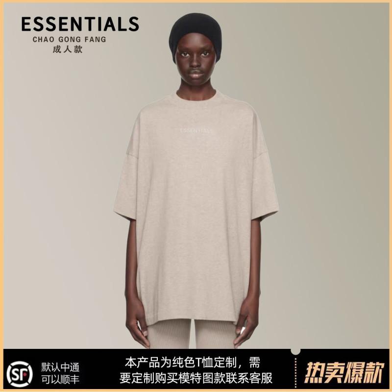Unisex Streetwear Cotton Tee With Letter Print Loose Fit Short Sleeve T-Shirt Adults