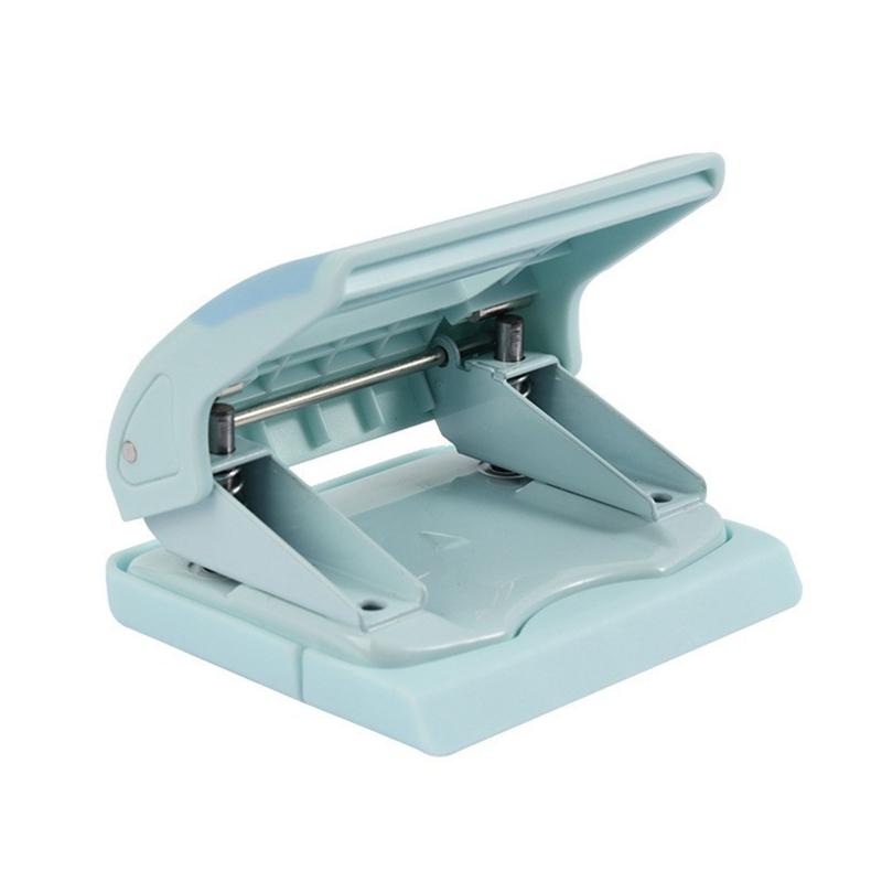 💰Kaufe Paper Hole Puncher with Alignment Guide Chip Tray Double Hole