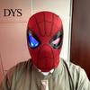Cosplay Masks for Adults Spider LED Light-Up Mask with Moving Eyes, Remote Control Blinking Eye Halloween Costume Accessories Cosplay, Rechargeable