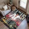 Elvis Presley Performance Floor Mat Perfect for Kitchen Foyer Playrooms Living Rooms Antislip Carpet Office home decor Gift for Festivals