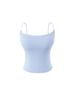 Women's Elastic Band Camisole: Sleeveless, Slim-Fit Vest with Built-In Padding for Summer