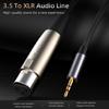 3.5 XLR Audio Cable 3.5mm Male XLR Female Audio Line 3P XLR 3pin AUX Line