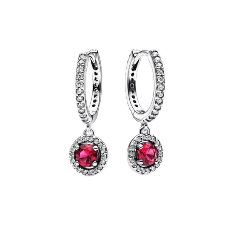 Boucles d'oreilles Fleur Marguerite Argent S925 Rose Jaune Fleur Créoles Pour Femmes Mariage Fiançailles Zircone Bijoux Originaux Cadeau