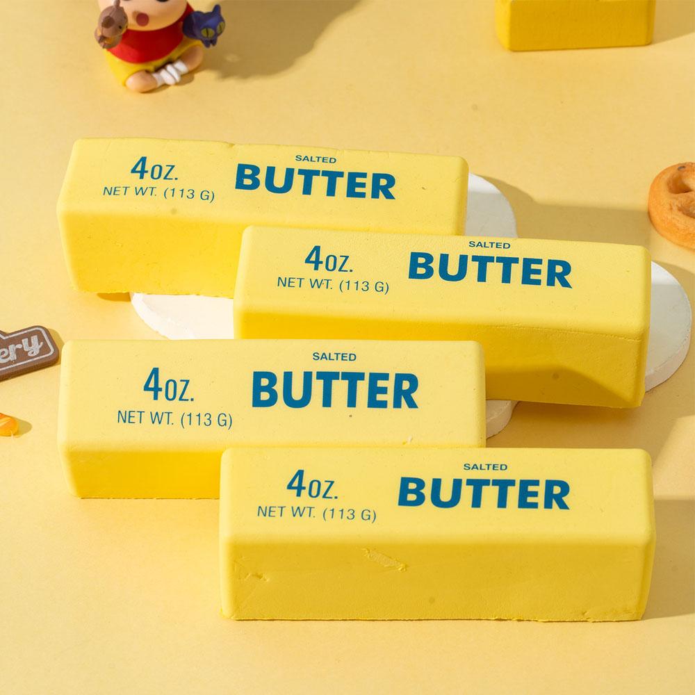 2A-Heißes Simulations-Salzbutter-Squishy-Spielzeug Langsam aufsteigendes Stressabbau-Knetspielzeug Weichgummi Kreatives Dekompressionsspielzeug Geschenk9