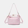 Trendy, Simple and Casual Single-shoulder Crossbody Bag for Women, with A Small Square Shape and Hand-held Design.