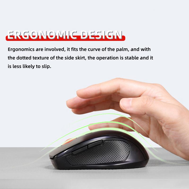 Lenovo M30 Gaming Mouse Wireless Black Keycaps Computer and Office Mute Mouse Gamer Accessories Laptop Computers for Games