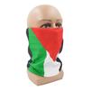 Palestine National Flag Bandana Half Coverage Breathable Face-Cover for Cycling Fishing Riding Outdoor Sun Protection Bandana Scarf Accessories