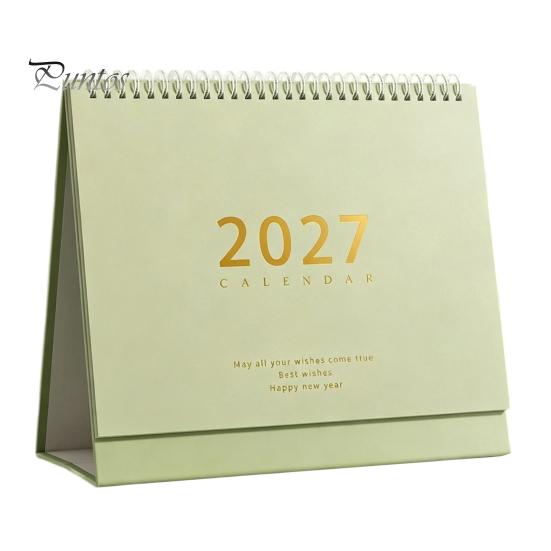 Blocco Lista di Controllo Attività Calendario da Scrivania 2026-2027, Ott 2026-Dic 2027 Calendario 14 Mesi, Grande Planner Mensile per Pianificazione Organizzazione da Scrivania Ufficio