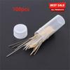 100Pcs New Multi-size Sewing Needle Stainless Steel 22/24/26# Cross Stitch Needle DIY Tail Embroidery Fabric Craft Tool