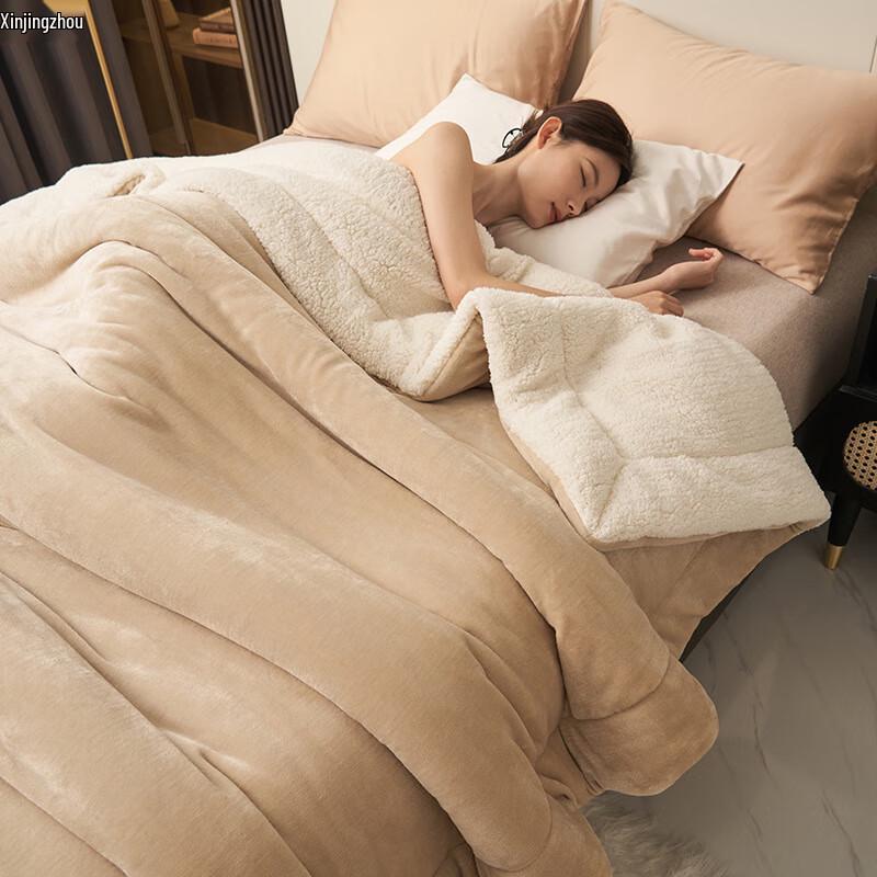 Ins Style Milk Fleece Lamb Wool Blanket