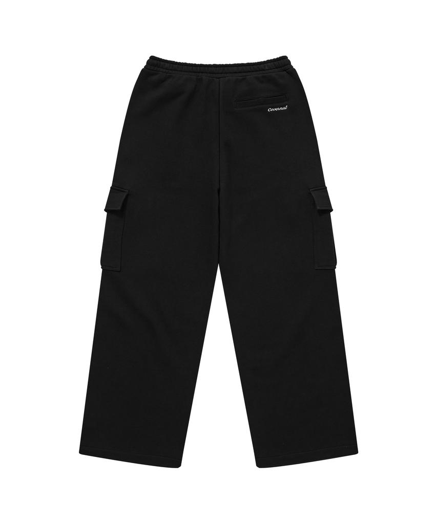 COVERNAT WOMAN Cargo Sweatpants Black