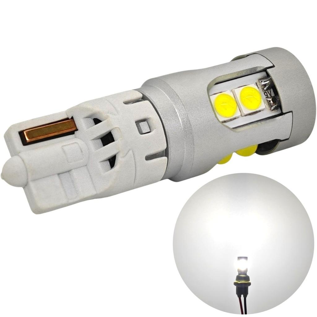 2 szt W5W żarówka LED W10W, T10 10-50V CANBUS 700lm biała mocna Off-Road