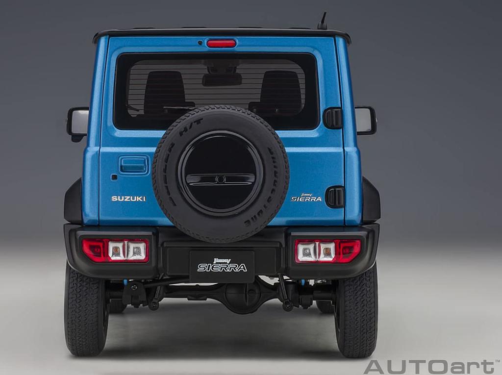 AUTOart Suzuki Jimny Sierra Modrá střecha Hotový produkt 78507 1/18 (JB74) Kovové/černé