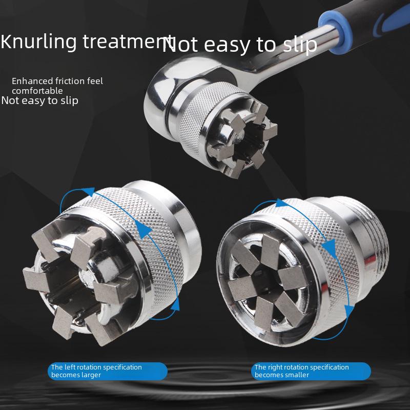 Llave de tubo universal ajustable (10 mm-19 mm)