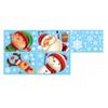 Static Electric Window Stickers Christmas Indoor Fun Decals Holiday Window Party Glass Decoration Snowman Stickers