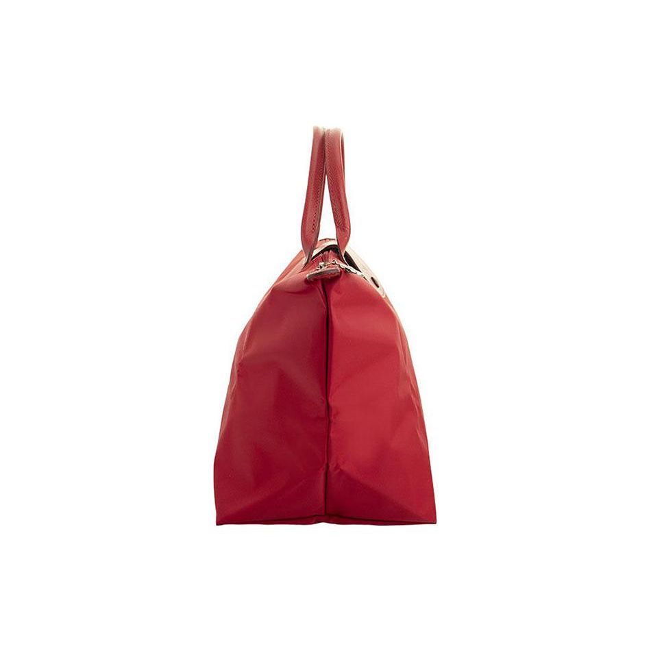 Longchamp Embroidered Logo Snap Zipper Closure Nylon Dumpling Tote Bag Women Tote Bags 1623619P47