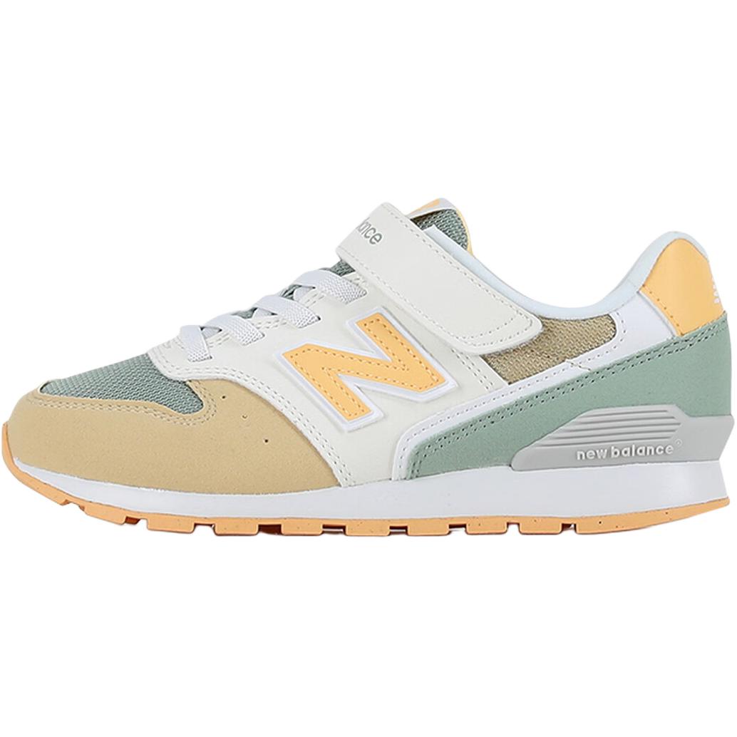 

New Balance 996 Comfortable Versatile Non-Slip Breathable Low-Top Casual Shoes Kids sneakers White Green Yellow Y9961RV 32.5