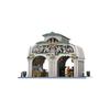 Gobricks MOC Museum Market hall Bricks Model Market house Indoor Market Mercado Roma Building Blcoks Toys Gift