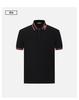 Classic Striped Men's Short-Sleeved Polo Shirt