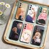 D-Darling Marin Kitagawa Bunte Silberne Handyhülle Für Samsung Galaxy A73,21,22,32,71,53,52,51,80,5G Weiche Schwarze Hülle