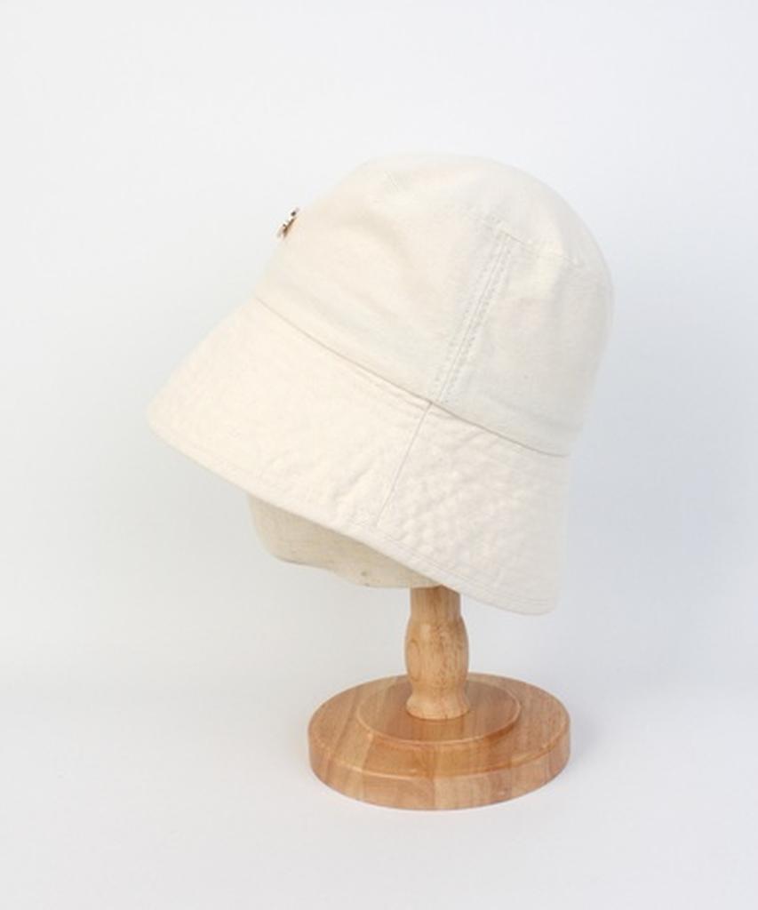 Washing Ivory Overfit Bucket Hat