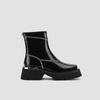 Fashion Thick Bottom Platform Women Ankle Boots Woman Shoes Zipper Fashion Female Designer Motorcycle Boot Casual Ladies Footwear 2025