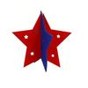 3pcs Independence Day 3D Star Home Decorations, Interesting Home Wooden Decorations