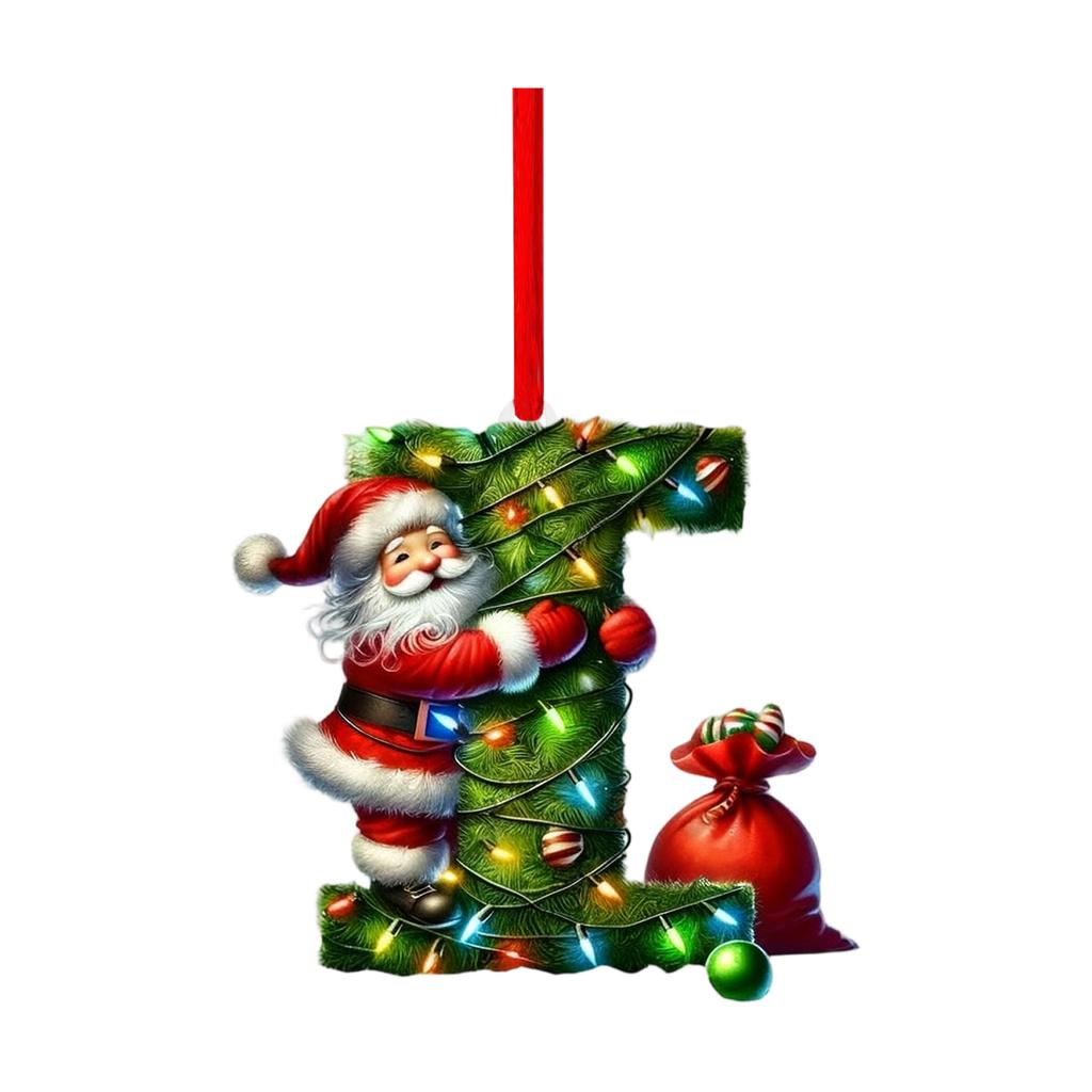26 Letter,Christmas,Ornaments,Acrylic,1